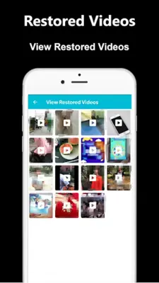 Deleted Video Recovery android App screenshot 1